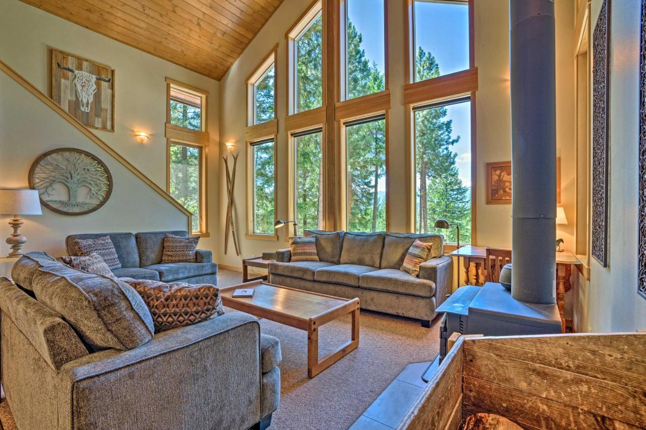 Private Leavenworth Cabin With Mtn Views And Fire Pit Экстерьер фото