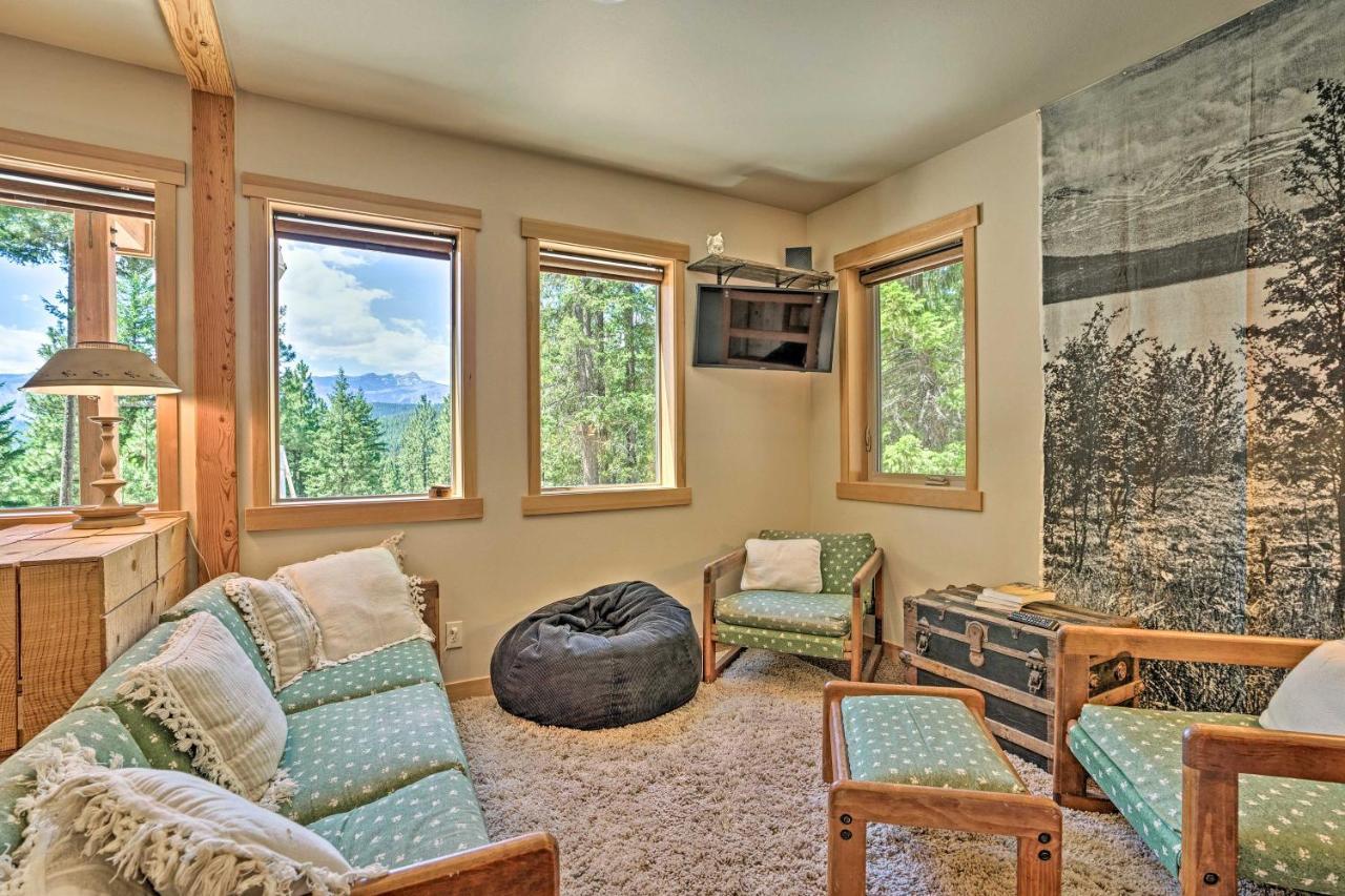 Private Leavenworth Cabin With Mtn Views And Fire Pit Экстерьер фото